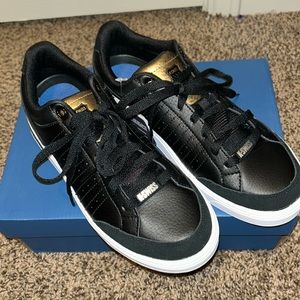 KSWISS Black Leather Sneakers Women- Sz 8